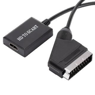 HDMI a SCART Adaptador de Audio y vídeo, 1080P