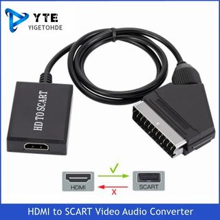 HDMI a SCART Adaptador de Audio y vídeo, 1080P