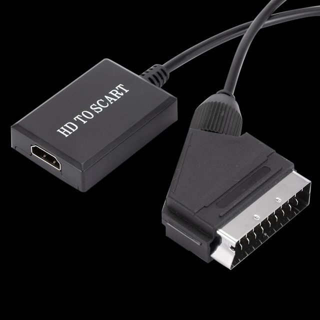 HDMI a SCART Adaptador de Audio y vídeo, 1080P