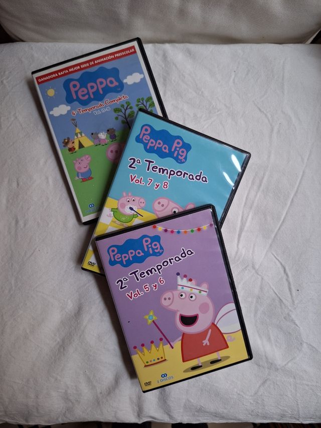 DVDs Peppa Pig - 3 temporadas