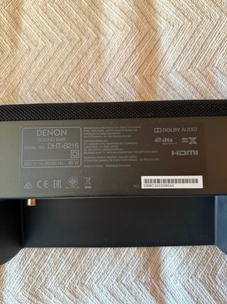 Barra de sonido Denon DHT S216