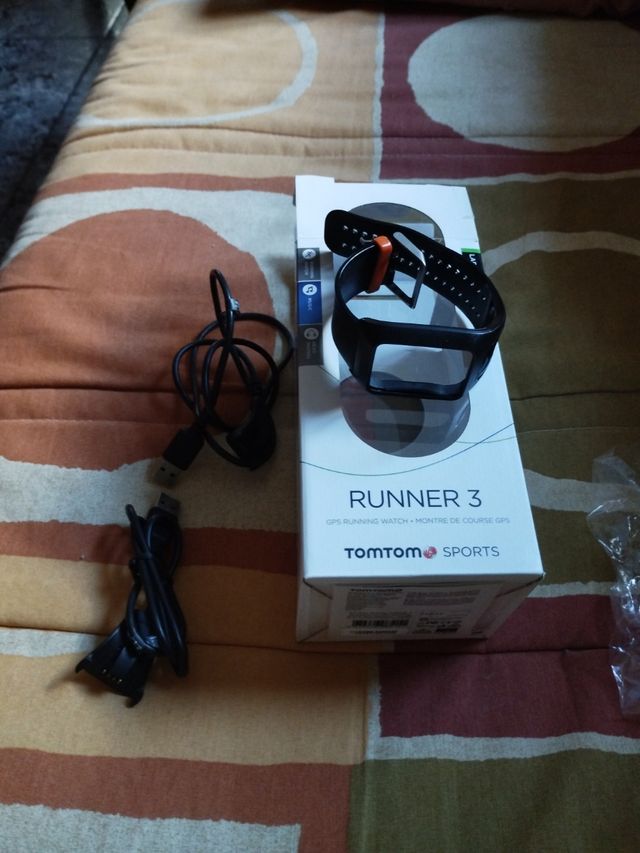 2 Correas y 2 cargadores reloj runner 3