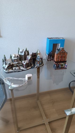 Figuras iluminadas navideñas