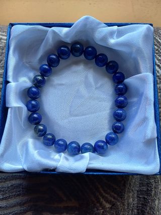 Pulsera Lapislázuli Azul.
