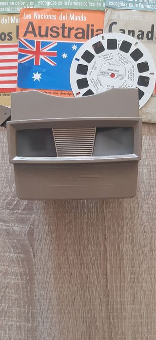View-Master antiguo - proyector de diapositivas