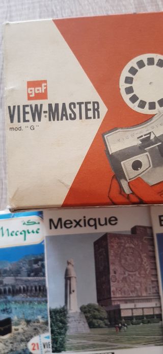 View-Master antiguo - proyector de diapositivas