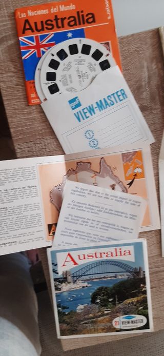 View-Master antiguo - proyector de diapositivas
