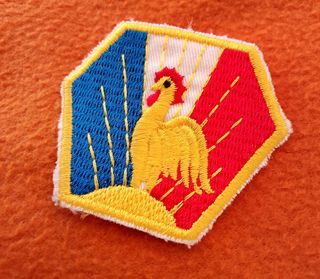 Parche WWII Free French Expeditionary 