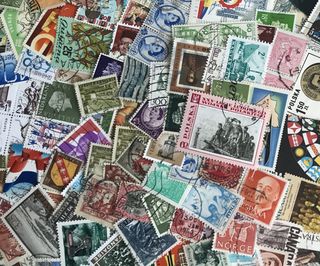 10.000 lotto 10000 DIECIMILA francobolli mondiali