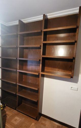 Estantería librería madera maciza