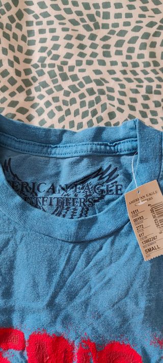 Long Sleeve Cotton Shirt Blu Tg S