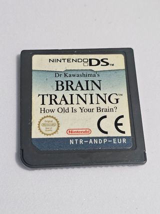 Juego nintendo ds brain training