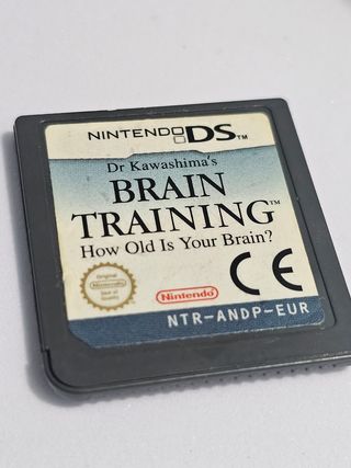 Juego nintendo ds brain training