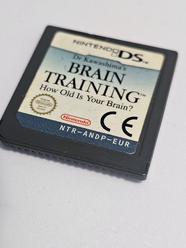 Juego nintendo ds brain training