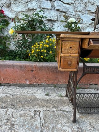 Máquina coser Singer Antigua