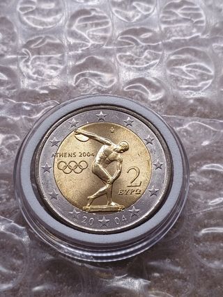 2e commemorativo Grecia 2004. Olimpiadi