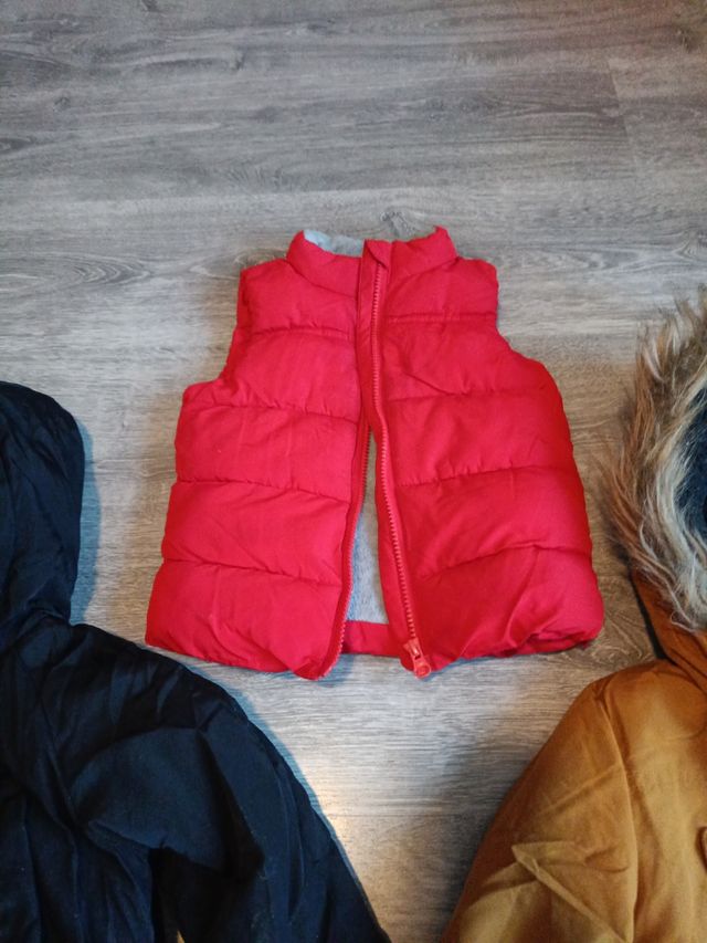 Lote abrigos talla 92