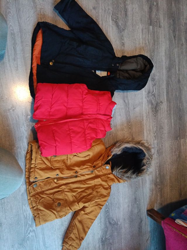 Lote abrigos talla 92