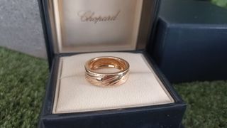 Anillo Chopard oro rosa