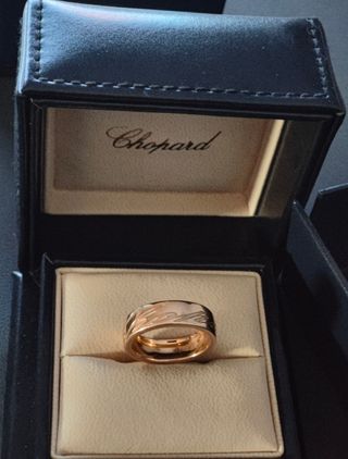 Anillo Chopard oro rosa