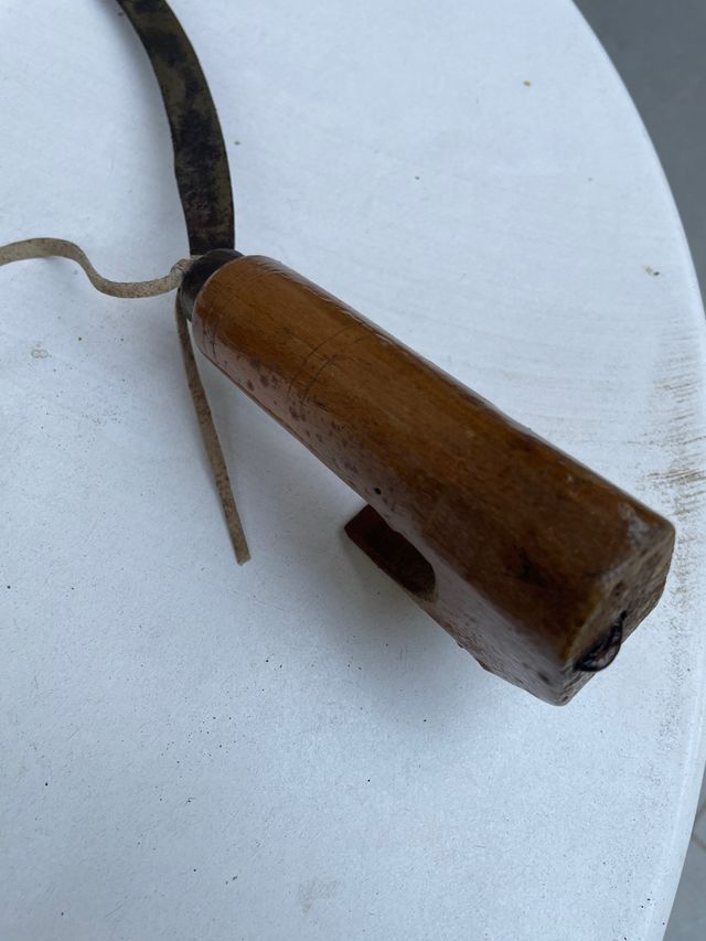 Oz aixada pátina antigua