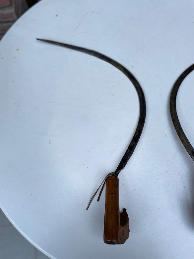 Oz aixada pátina antigua