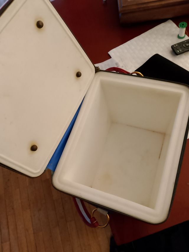 Nevera portátil vintage