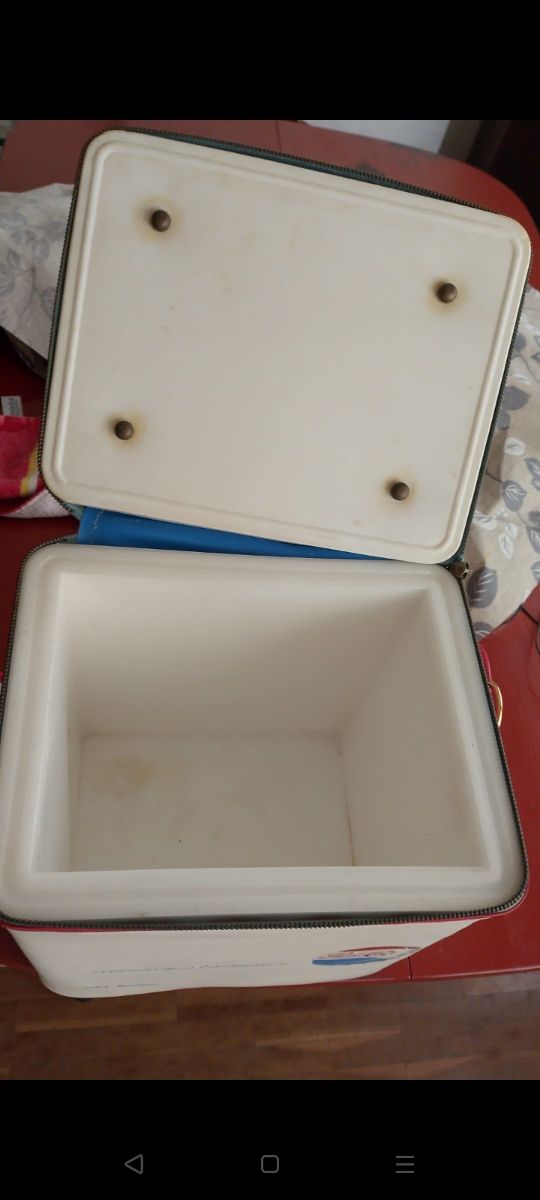 Nevera portátil vintage