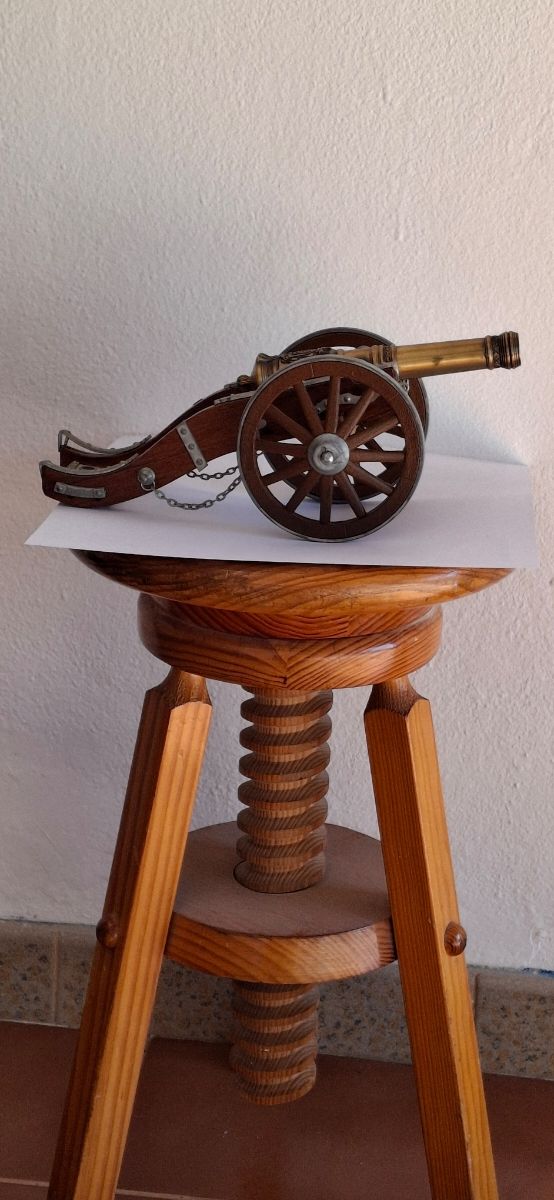Cañón antiguo decorativo no envio