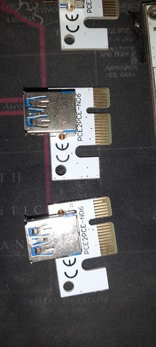 Risers grafica PCI Express 3.0 Mineria