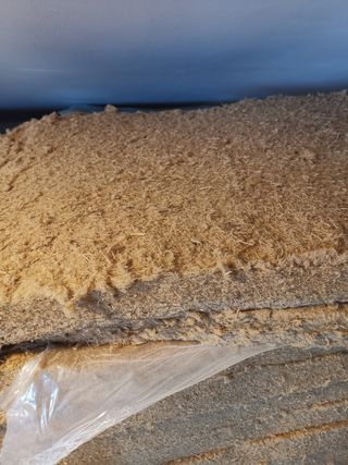 Aislante eco fibra de madera, sobrante mas barato