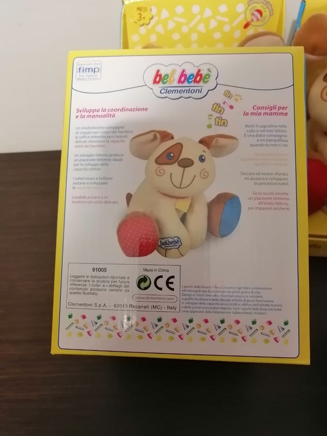 Peluche Clementino cagnolino