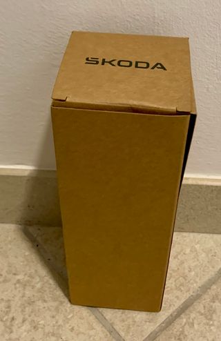 SKODA - BORRACCIA-THERMOS-ORIGINALE-ACCIAO INOX
