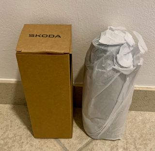 SKODA - BORRACCIA-THERMOS-ORIGINALE-ACCIAO INOX