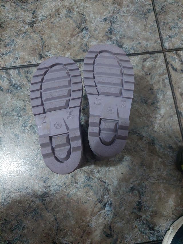 Botas de agua número 26