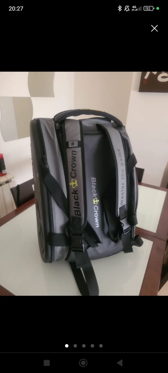 Paletero Black Crown XXL duro con termo