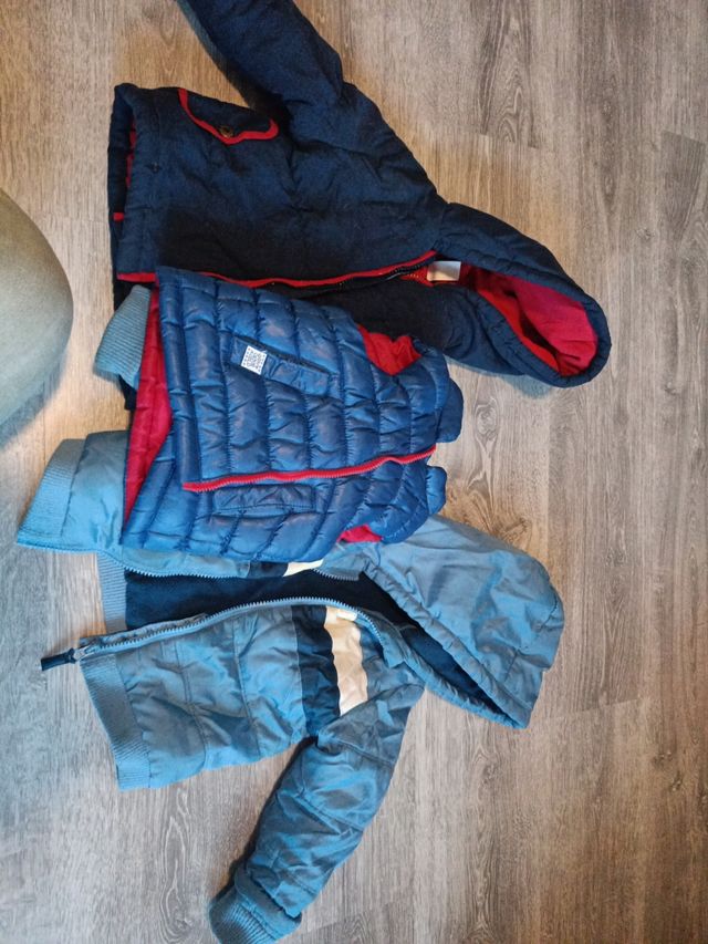 Lote abrigos talla 92