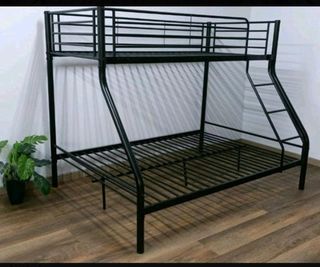 super precio Litera Matrimonio Metálica Negra