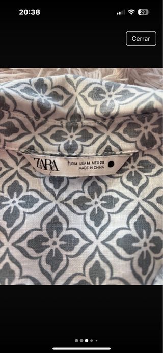Camisa Zara