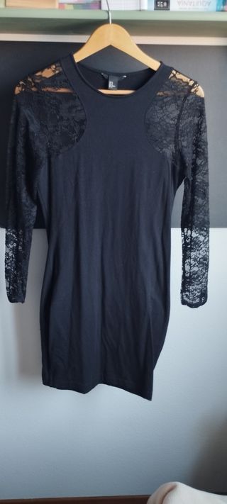Vestido negro HM - Talla M