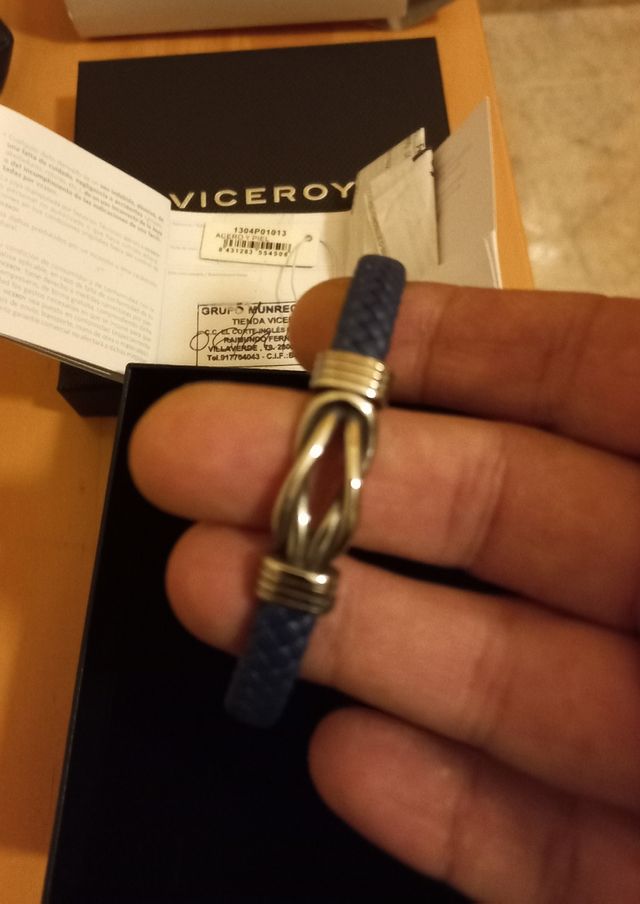 Pulsera Viceroy | Azul y Plata