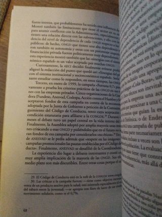 Etica de las ONGD y la logica mercantil, La (Sp...