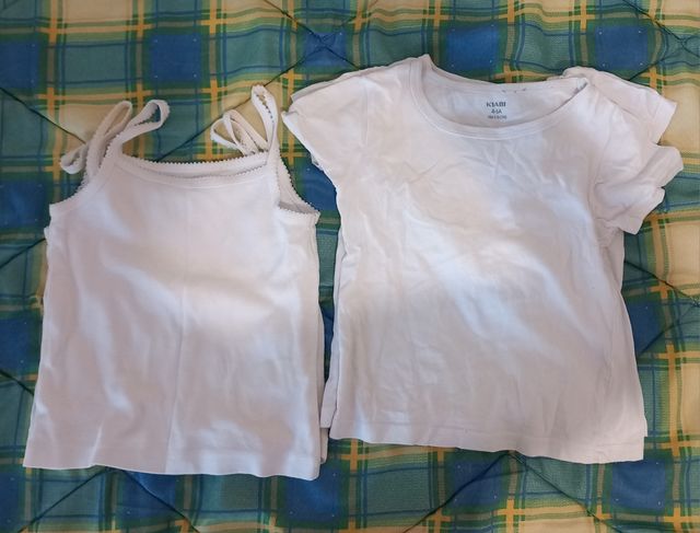 Camisetas interiores 4-5 años