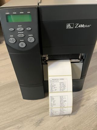 Zebra Z4Mplus Impresora Etiquetas Industrial