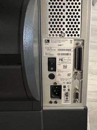 Zebra Z4Mplus Impresora Etiquetas Industrial