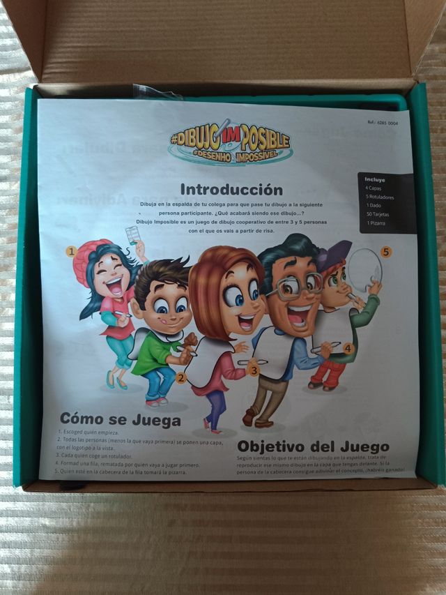 Juego Dibujo Imposible Bizak