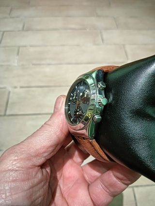 Swatch cronografo cassa in acciaio c