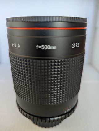 Super-Tele 500 mm f/8 Catadióptrico / MIRROR LENS