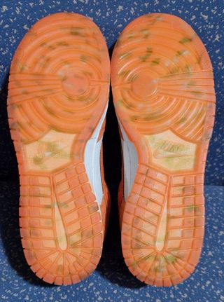 Zapatilla De Cuero Nike Dunk Low 'Cracked Orange' 