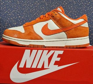 Zapatilla De Cuero Nike Dunk Low 'Cracked Orange' 